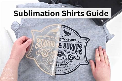 how to do sublimation shirts for beginners