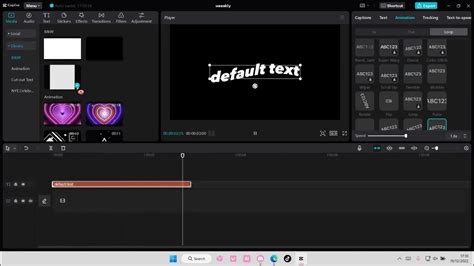how to do text animation on capcut