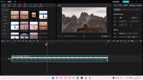 how to do transition on capcut pc