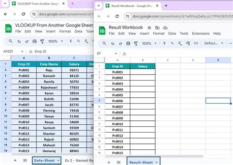 how to do vlookup in google sheets from a different workbook