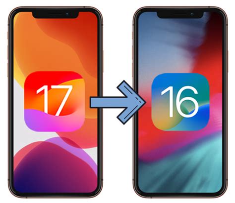 how to downgrade ios on mac