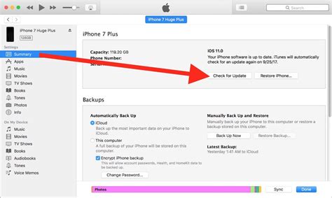 how to downgrade iphone with itunes