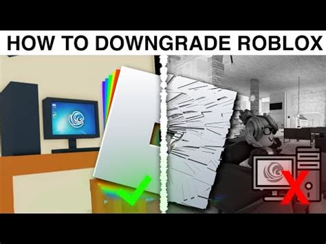 how to downgrade roblox studio version