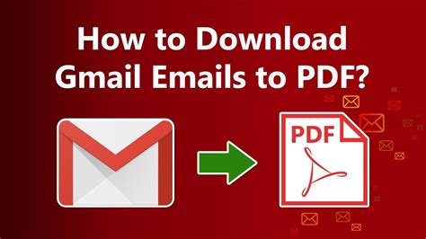 how to download a pdf file from gmail