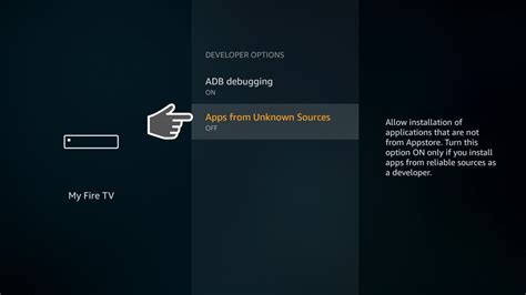 how to download apps from unknown sources on new firestick