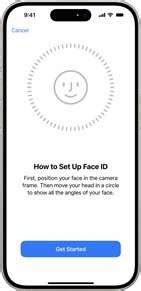 how to download apps when face id is broken