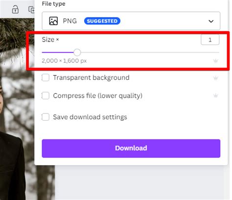 how to download canva image in high resolution