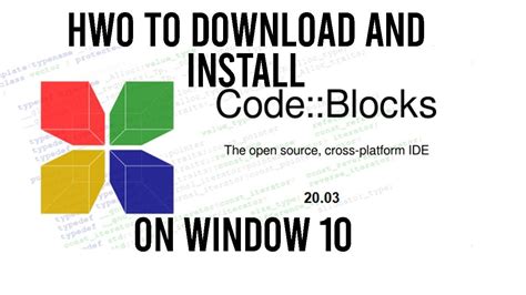 how to download code blocks for windows 10 64 bit