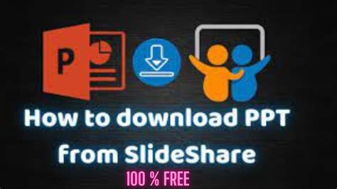 how to download from slideshare