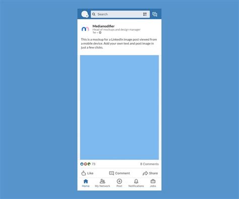 how to download image from linkedin post in mobile iphone