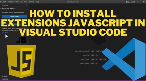 how to download javascript in visual studio code