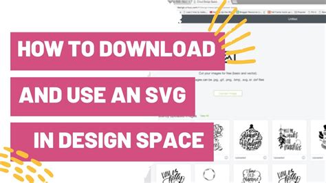 how to download svg from cricut design space