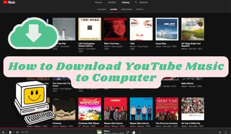 how to download youtube music to a computer