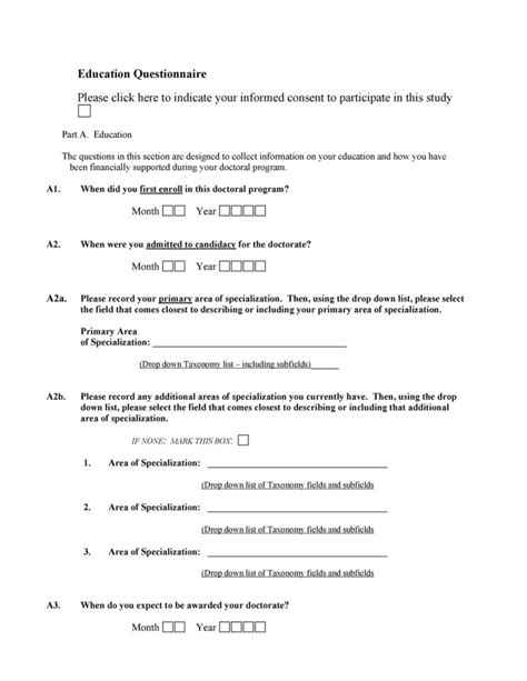 how to draft a questionnaire sample