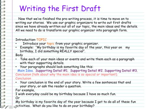 how to draft a writing sample