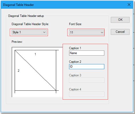 how to draw a diagonal line in a cell in word