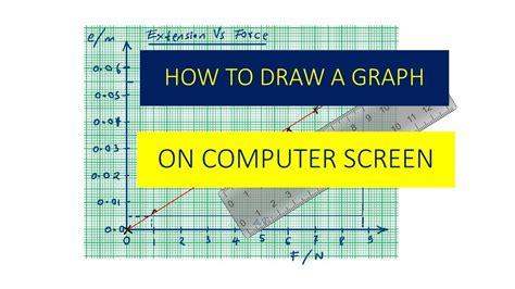 how to draw a graph in computer