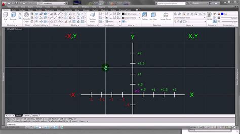 how to draw a line in autocad with coordinates