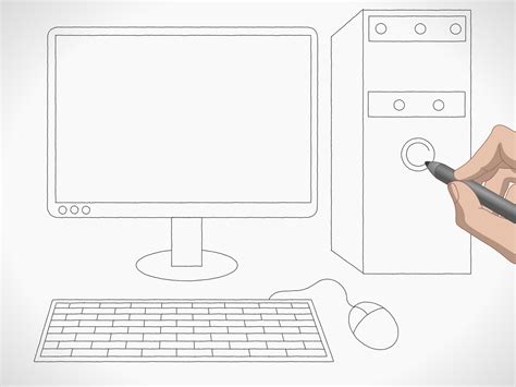 how to draw a picture in computer