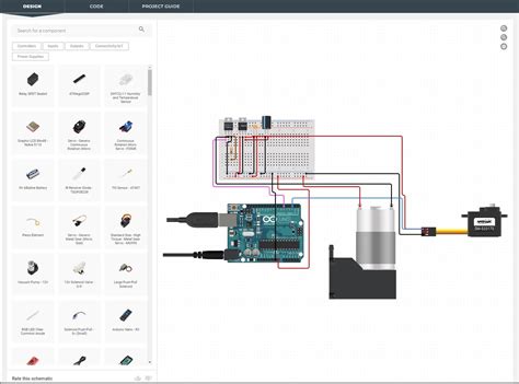 how to draw arduino circuit diagram online