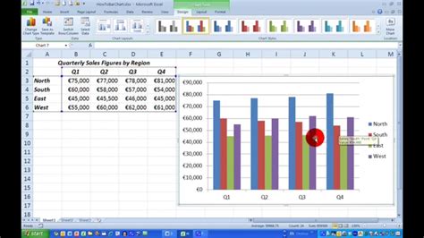 how to draw bar diagram in excel