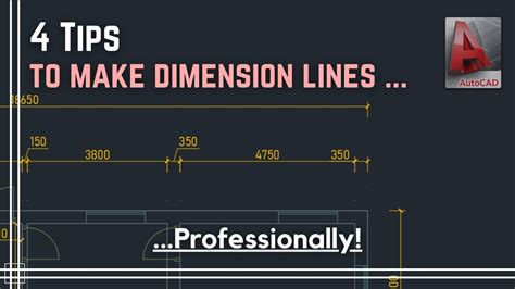 how to draw dimensions in autocad