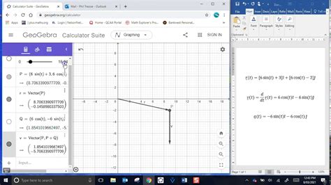 how to draw parametric equation in geogebra
