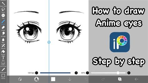 how to draw realistic eyes in ibispaint