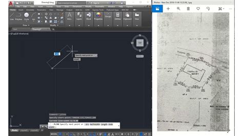how to draw survey coordinates in autocad