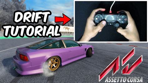 how to drift in assetto corsa with a controller