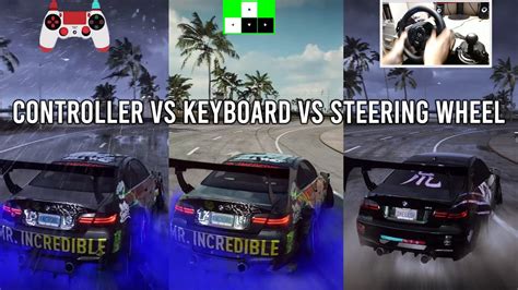 how to drift in need for speed heat with steering wheel