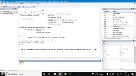 how to drop missing cases in stata