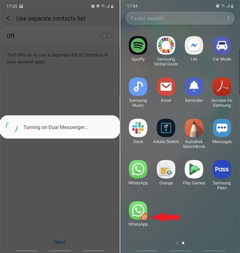 how to dual messenger