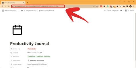 how to duplicate notion template on ipad