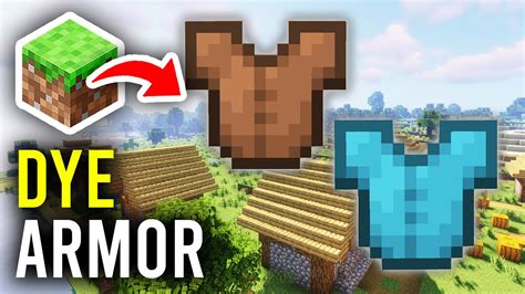 how to dye your armor in minecraft java