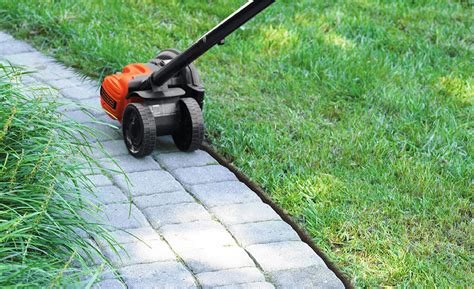 how to edge a sidewalk with an edger