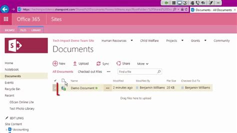 how to edit a checked out document in sharepoint