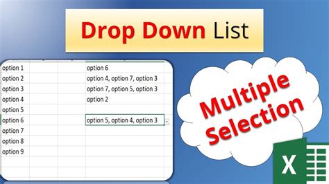 how to edit a drop down list in word with multiple selections