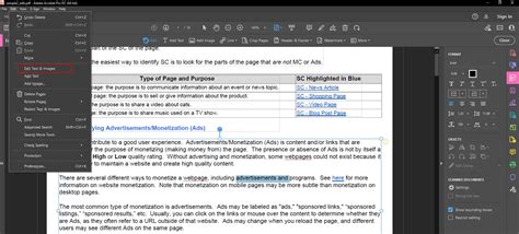 how to edit a pdf delete text