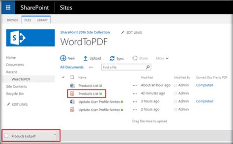 how to edit a pdf document in sharepoint