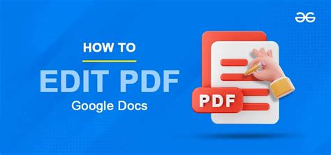 how to edit a pdf with google docs
