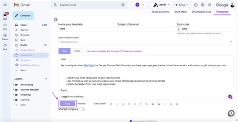 how to edit an email template