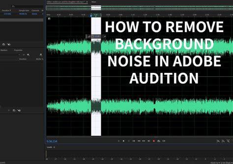 how to edit audio to remove background noise