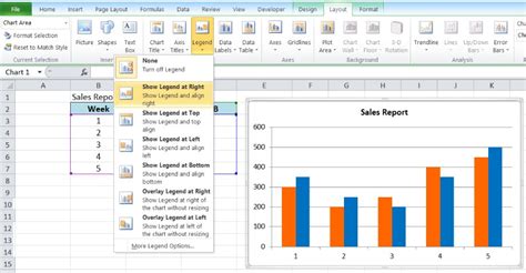 how to edit chart legend in excel