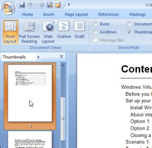 how to edit document map in word