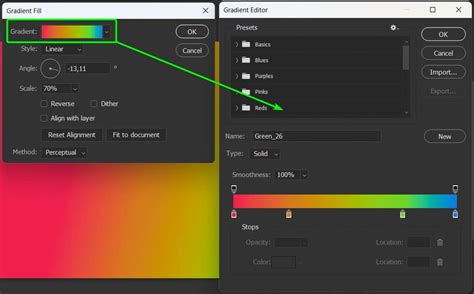 how to edit gradient in photoshop 2024
