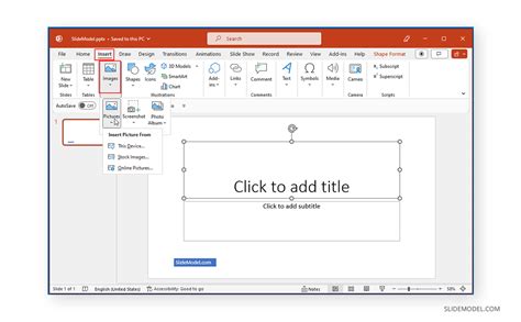 how to edit header image in powerpoint