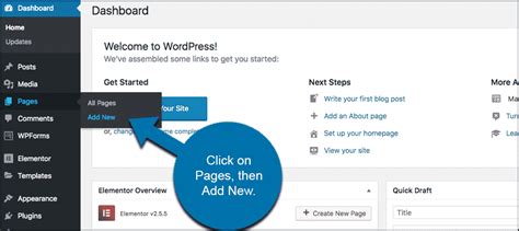how to edit home page in elementor