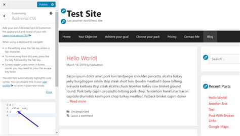 how to edit html and css in wordpress