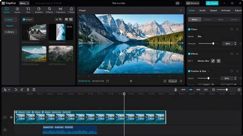 how to edit in capcut app